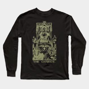 Golden Tarot - The Chariot Long Sleeve T-Shirt